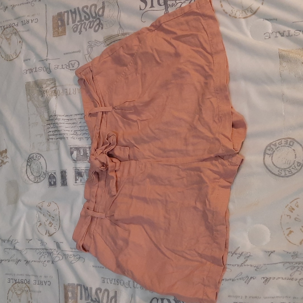 Cisono pink shorts.